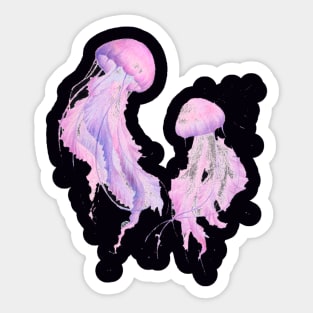 Bright Jellyfish Sticker